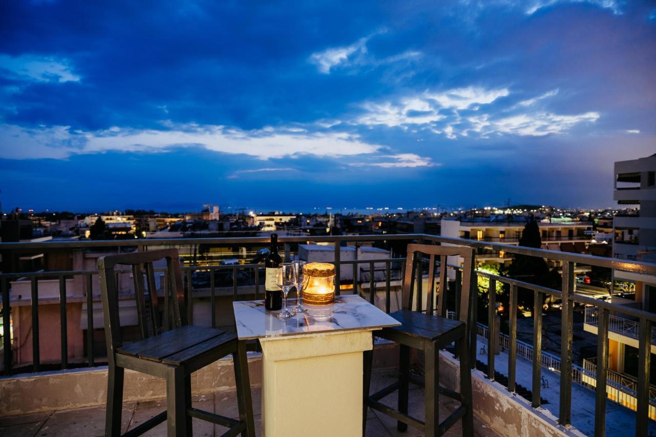 Appartamento Penthouse Of Diamond Atene Esterno foto