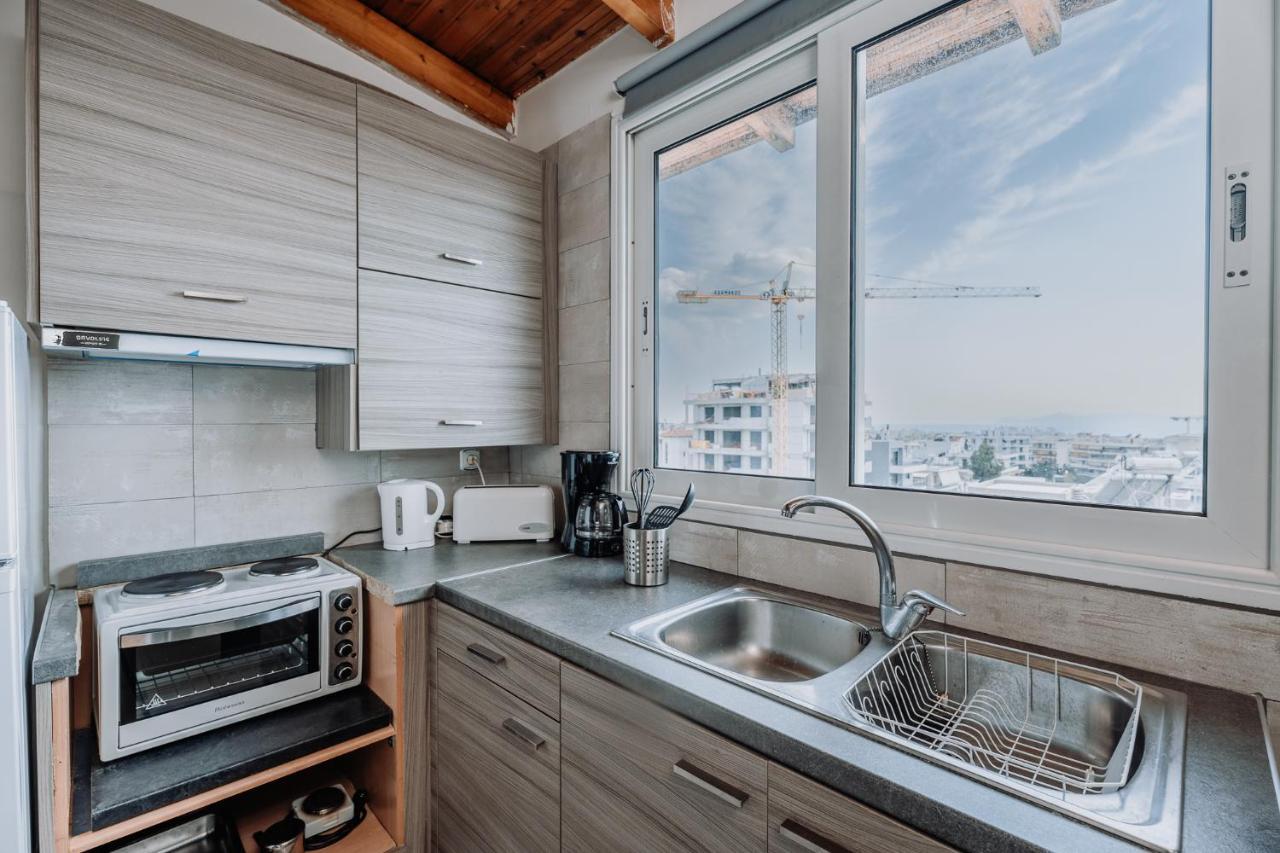 Appartamento Penthouse Of Diamond Atene Esterno foto
