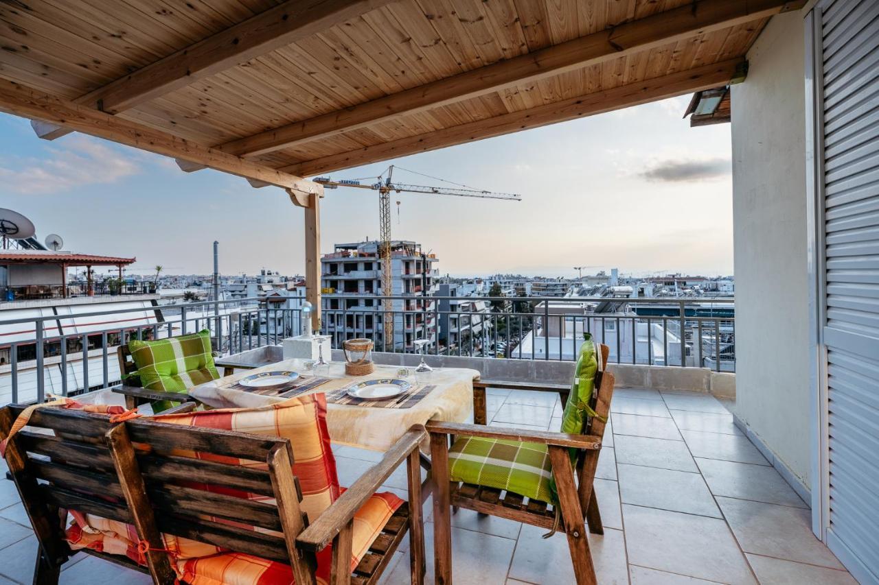 Appartamento Penthouse Of Diamond Atene Esterno foto