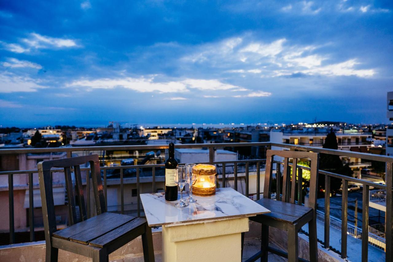 Appartamento Penthouse Of Diamond Atene Esterno foto