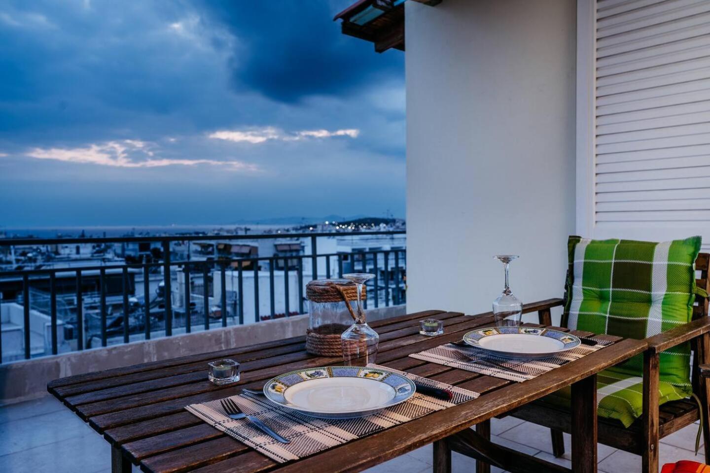 Appartamento Penthouse Of Diamond Atene Esterno foto